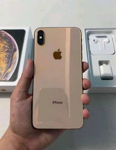 I phone xs max 256 GB memory water pack