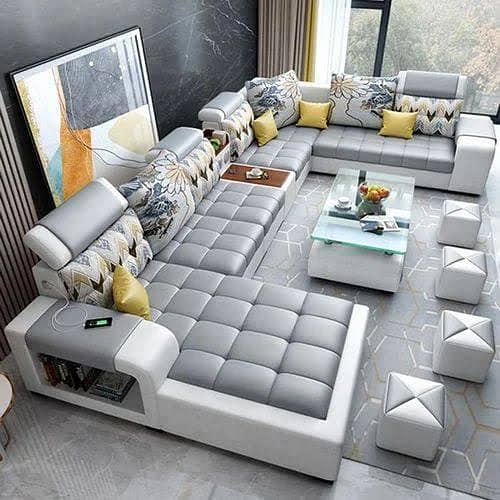 sofa u shape -sofaset-L shape sofa-living sofa 12
