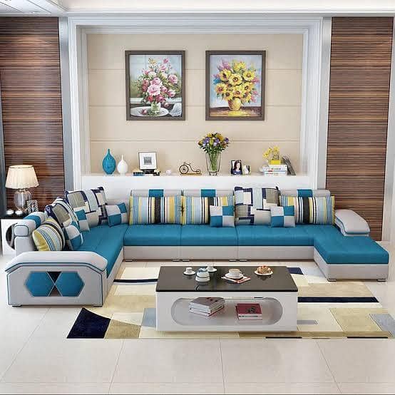 sofa u shape -sofaset-L shape sofa-living sofa 16