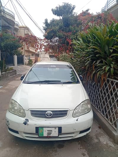 Toyota Corolla 2.0D saloon 2005 model is available for sale in ISB/RWP