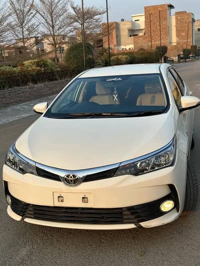 Corolla gli 2018 manual