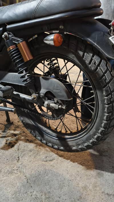 Hi Speed infinity Original Spoke Wheels With New Tyre.