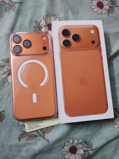17 pro max/   orange colour