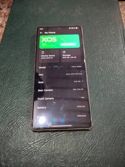 Note 50 (8+8 Gb Ram 256Gb Memory