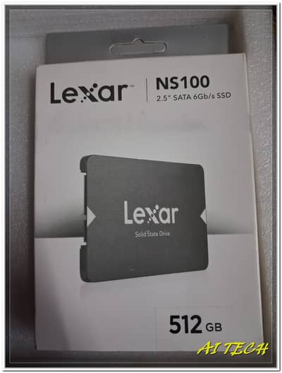 Lexar NS100 512 GB (Marvell 88NV1120 + Micron B16)