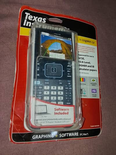 TEXAS INSTRUMENTS TI-NSIPRE CX COLOUR GRAPHING CALCULATOR