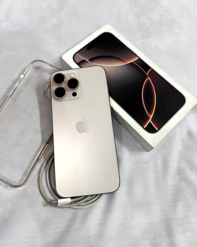 iPhone 16 pro max 100% Battery under Warranty