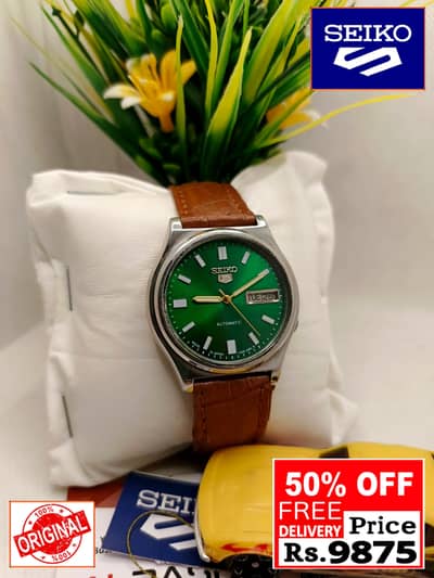 Seiko 5 Citizen Orient Automatic Pre-Owned watch Japan 03161737353