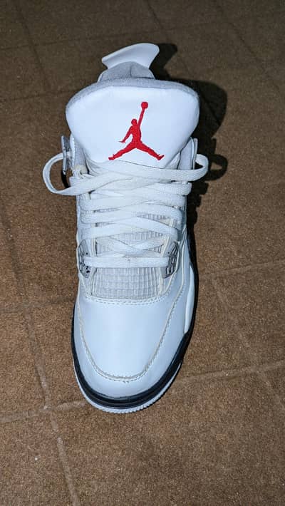 Brand new Air Jordan 4 retro white premium quality