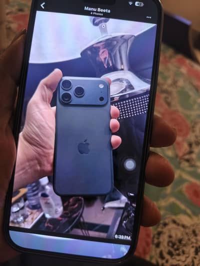 17 pro max 256 GB slightly used blue