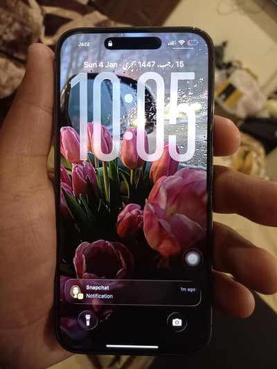 128GB NoN PTA Deep Purple  with box . back broken