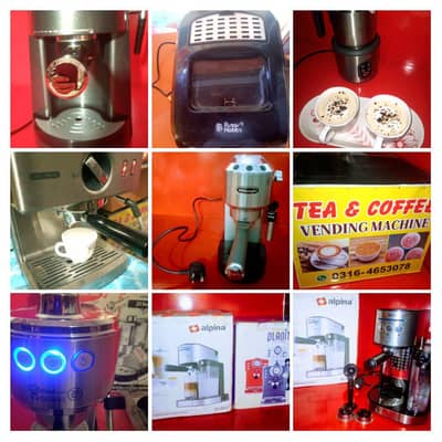 Imported Coffee Machines in Special Discount offer. Free Home Delivery