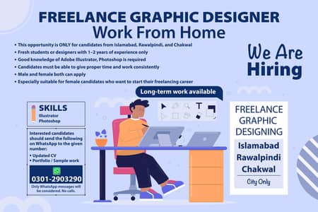Freelance Graphic Designers Required – Work From Home