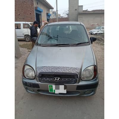 Hyundai santro 2007 Faisalbad namber book file gunun Bio metrick poqy