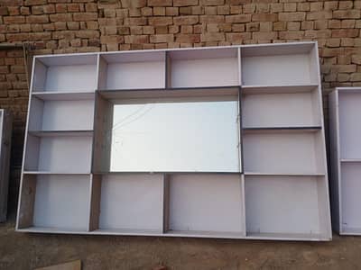 Shop raks neat and clean like new condition