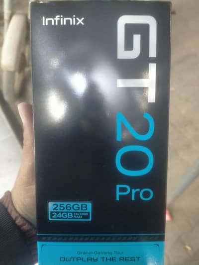 infinix G T 20 pro full box