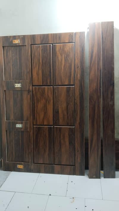 King size Bed, Cupboard, Showcase