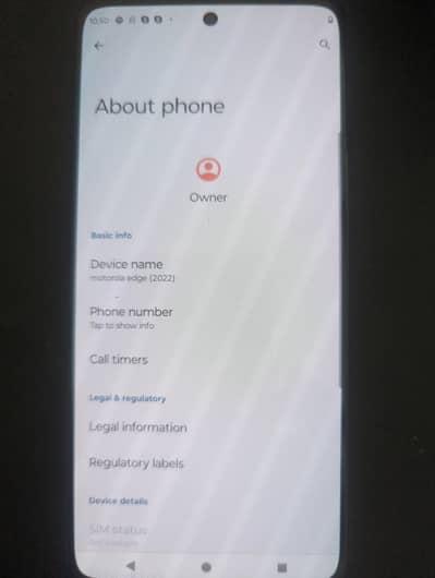 Motorola edge 2022 - new , 256gb