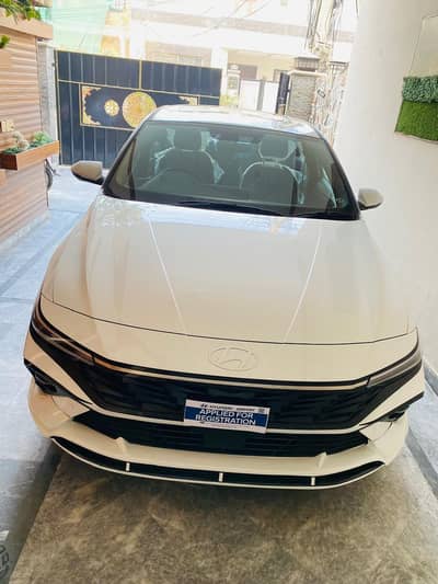 Hyundai Elantra hybrid unregistered open invoice