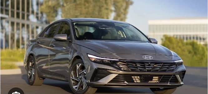 2026 model Elantra hybrid available for rent