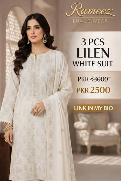Lilen 3 pcs unstiched suit