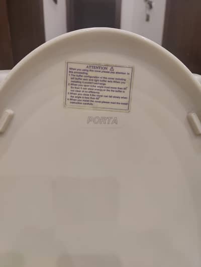 Porta Used Toilet, Double Flush