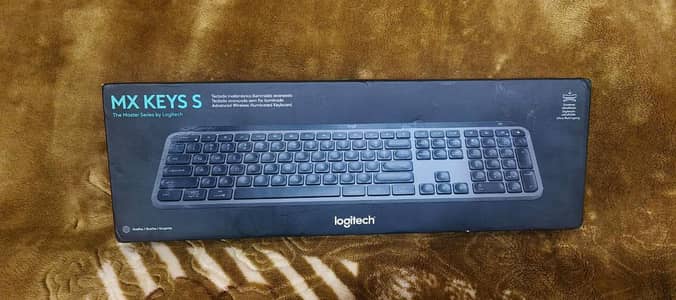 Logitech MX Keys S Advanced Wireless Illuminated Keyboard - Graphite