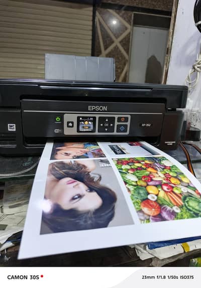 EPSON Xp352 Wireless All in One Printer brand new With Ciss UK import