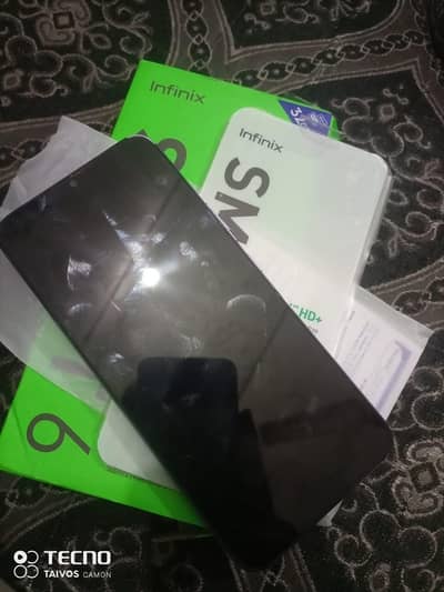 Infinix smart 6 with box for sale