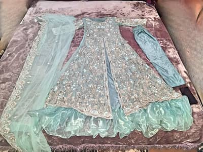 Weeding dress - Cut long frock