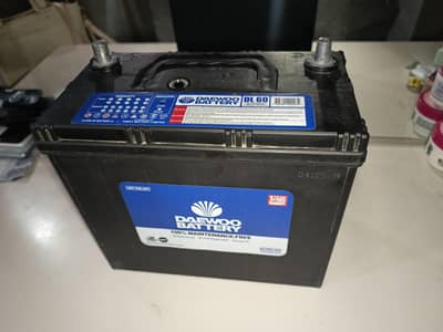 DAEWOO BATTERY L60 4 MONTH WARRANTY