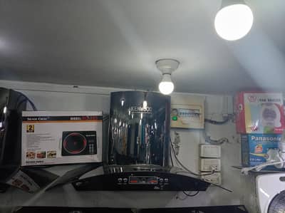 Electric hood chimney kitchen hood blower