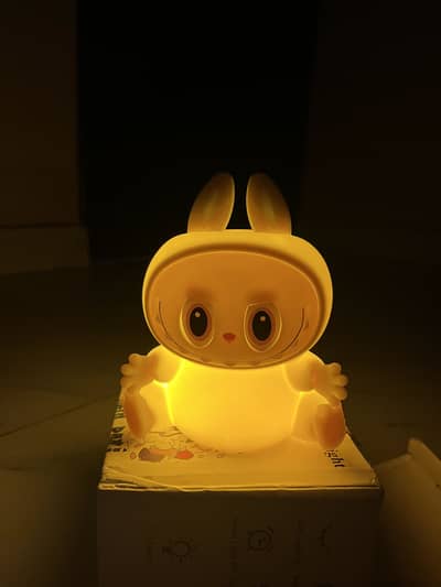 Labubu Silicon LED Rechargeable Touch Control Lamp