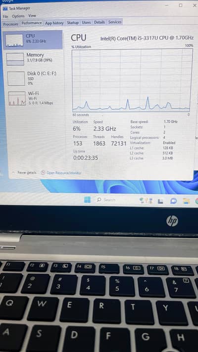 HP latitude | core i5 4th gen | 8gb ram | 256gb HD |