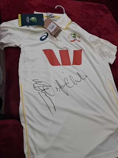 australian original test jersey around 100 dollar with Michel Clark si