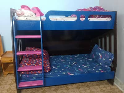 Bunker Bed Kids & Wooden Toys Rack