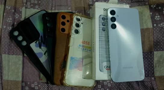 Samsung a05s 6/128 with all accessories and free 5 backcovers