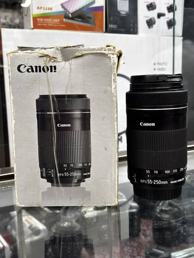 Canon 55-250mm stm lens - available in stock