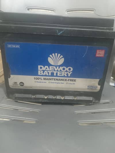 Daewoo DIN 666 almost new 1 month use in car