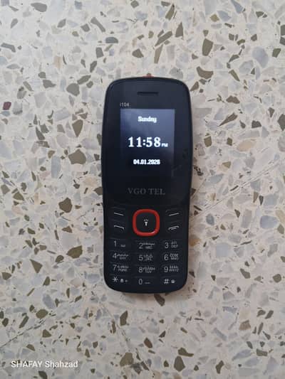 VGO TEL Keypad Mobile | 11 Months Warranty | Excellent Condition