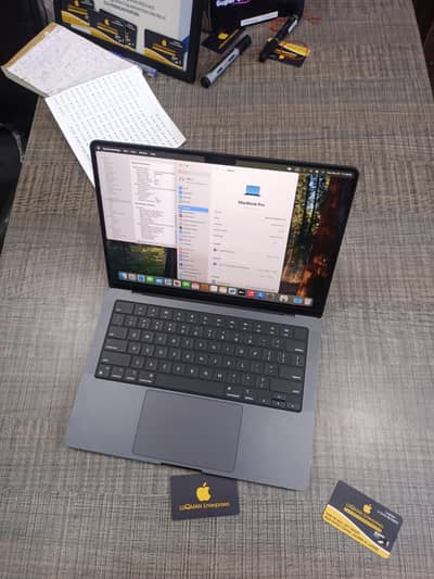 3 UNITS AVAILABLE MACBOOK PRO M3 2023 14 INCH 18GB RAM 512GB SSD