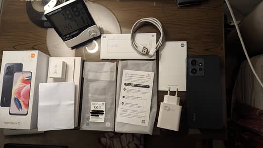 Xiaomi Redmi Note 12 6GB+6GB /128GB Black – Official PTA, Complete Box