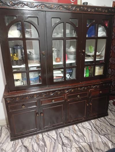 original wooden showcase A one condition