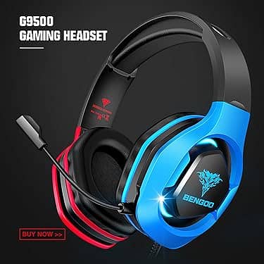 Gengoo Virtual Surround Gaming Headset G9500