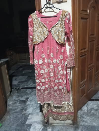 2 piece embroided suit