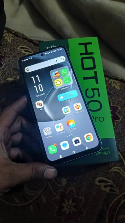 Infinix hot 50 pro ram 8+5 room 128