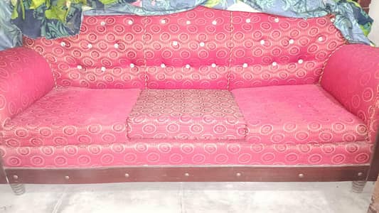 one 3 seater and 2 one seater sofa set
