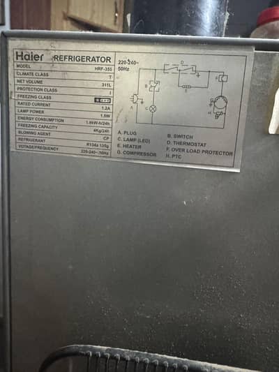 Haier Refrigerator  for sale