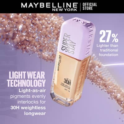 Maybiline Superstay Lumi Matte Liquid Foundation 118