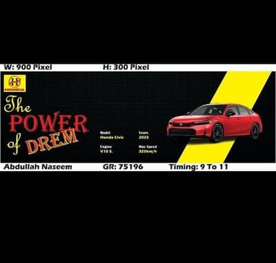 I am a Professional Graphic Designer logo, Banner, Poster & Visiting C